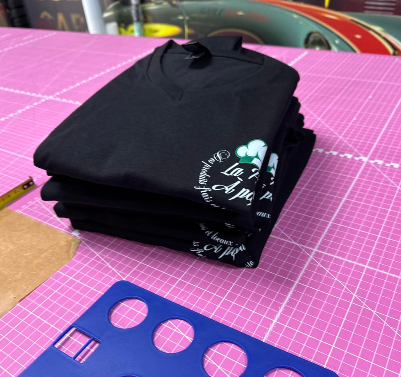 Impression textile club - Adhesive Lab