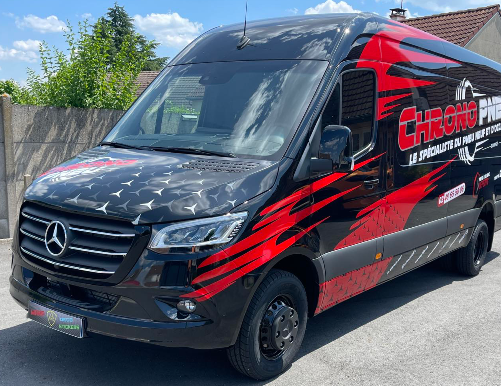 Utilitaire flocage - vue 1